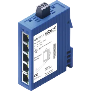 Industriell&#160;Ethernetswitch,&#160;5 porter