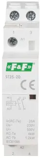 ST25-20/230. Modul&#230;r kontaktor. 25A. 2P 2NO. Spolespenning 230VAC. 1 mod.