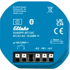 SU62PF-BT/UC. Boksmontert Astrour/timer Bluetooth. 1NO 10A. 12-230VAC/DC