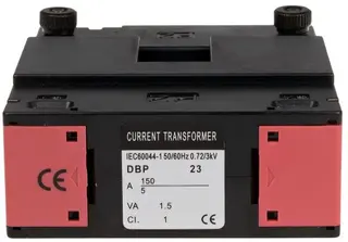 TO-150-5. Strøm trafo med delbar kjerne 150-5A. Klasse 2