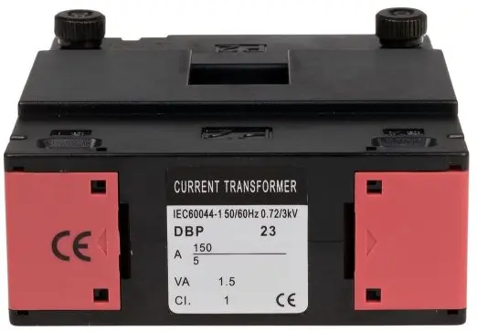 TO-150-5. Strøm trafo med delbar kjerne 150-5A. Klasse 2 