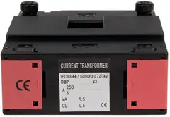 TO-250-5. Strøm trafo med delbar kjerne 250-5A. Klasse 0,5