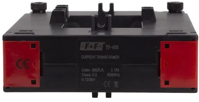 TO-400-5. Strøm trafo med delbar kjerne 400-5A. Klasse 0,5 